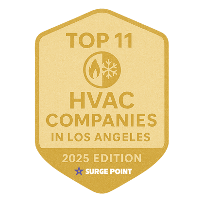 Top 11 HVAC Companies in Los Angeles, 2025 — Surge Point