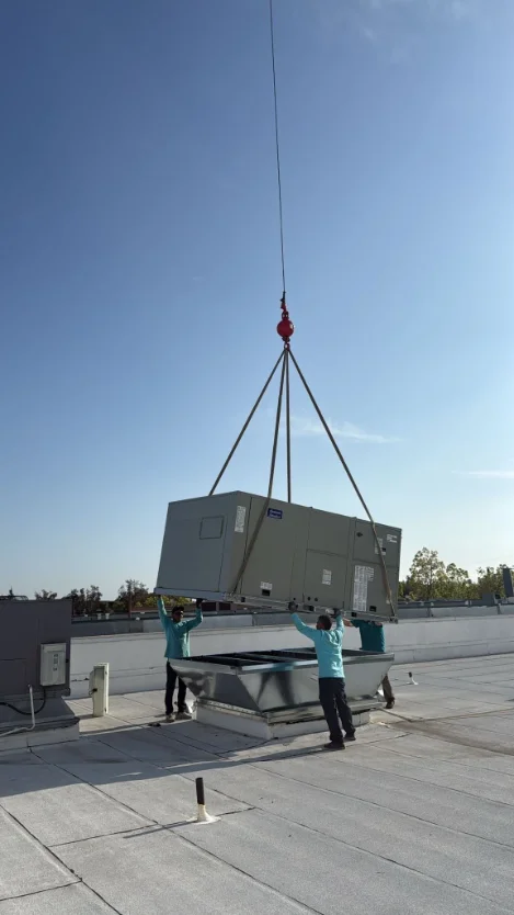 So Cal Air — ductwork in progress